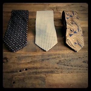 Set of 3 Men's Ties